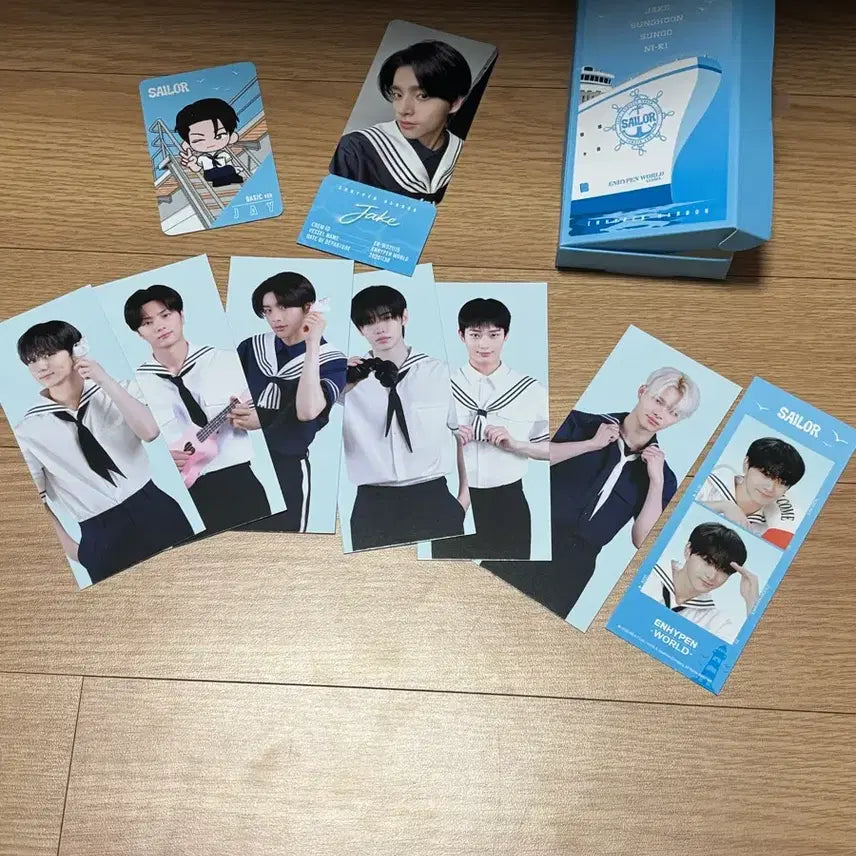 [BUNJANG] ENHYPEN EN-WORLD Sailor Marine Boy Jake Photocard / 엔하이픈 월드 엔월드 세일러 마린보이 제이크