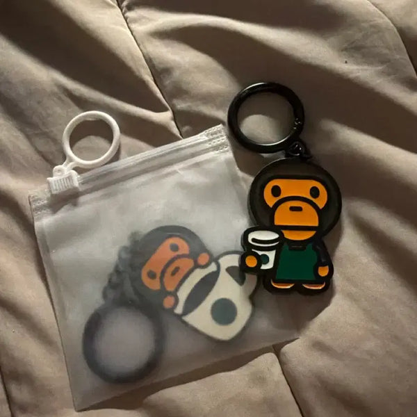 [BUNJANG] Starbucks BAPE Keychain Set / 이제 못 구하는 스타벅스 베이프 키링 팝니다