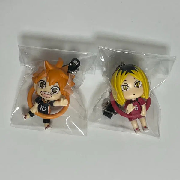 [BUNJANG] Haikyu!! Konnichiwa Ring Gacha Kenma & Hinata Bundle Set / 하이큐 곤니치와링 가챠 켄마, 히나타 일괄