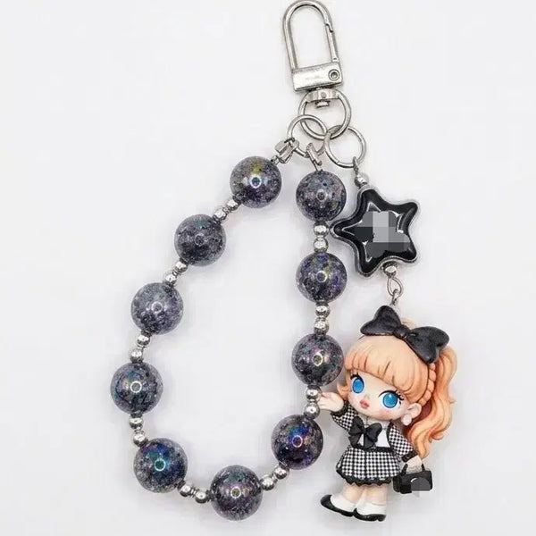[BUNJANG] Handmade Character Bead Keychain / 캐릭터비즈키링