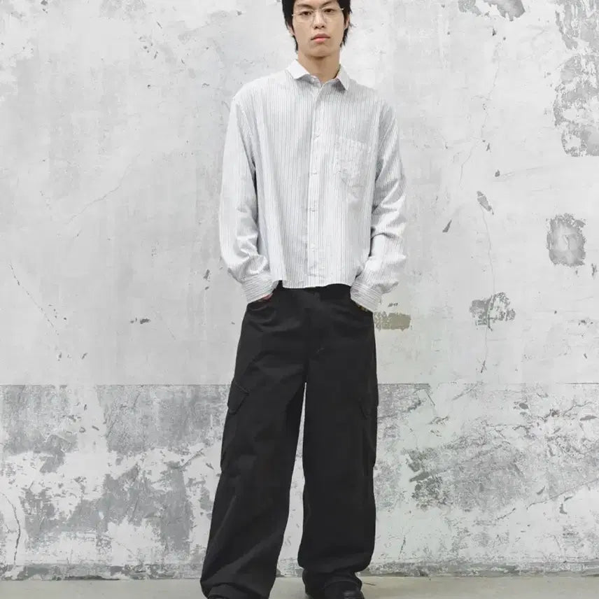 [BUNJANG] InTempoMood Striped Shirt / 인템포무드 스트라이프 셔츠