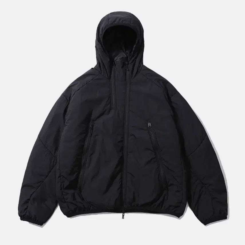 [BUNJANG] Moif Double Zip Insulated Parka Black / XL) 모이프 더블집 인슐레이티드 파카 블랙