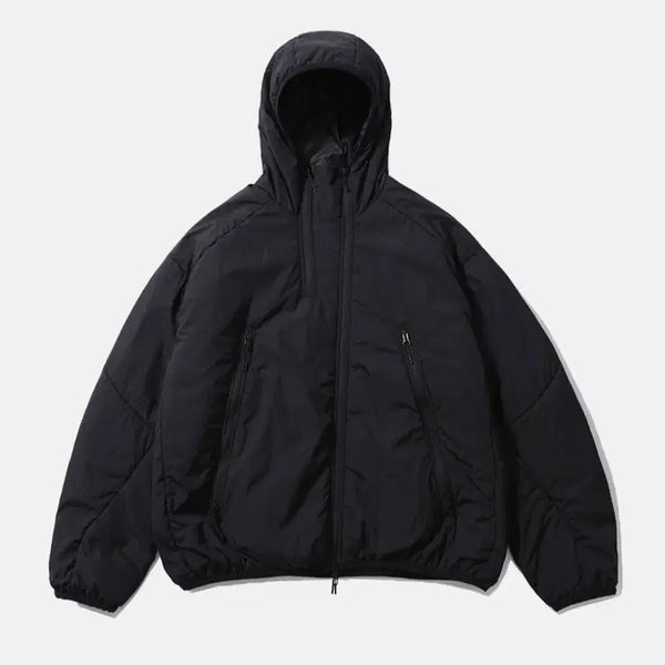 [BUNJANG] Moif Double Zip Insulated Parka Black / XL) 모이프 더블집 인슐레이티드 파카 블랙
