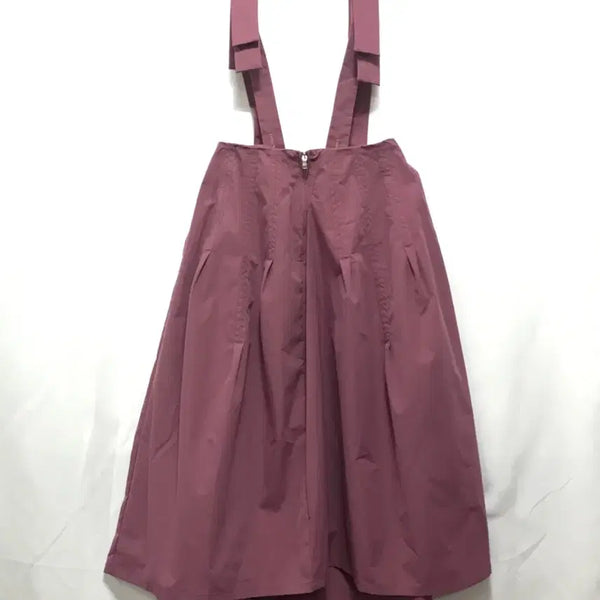 [BUNJANG] STUDIOSCOUT Suspender Skirt Pink / STUDIOSCOUT 서스펜더 스커트(25~26.5인치)