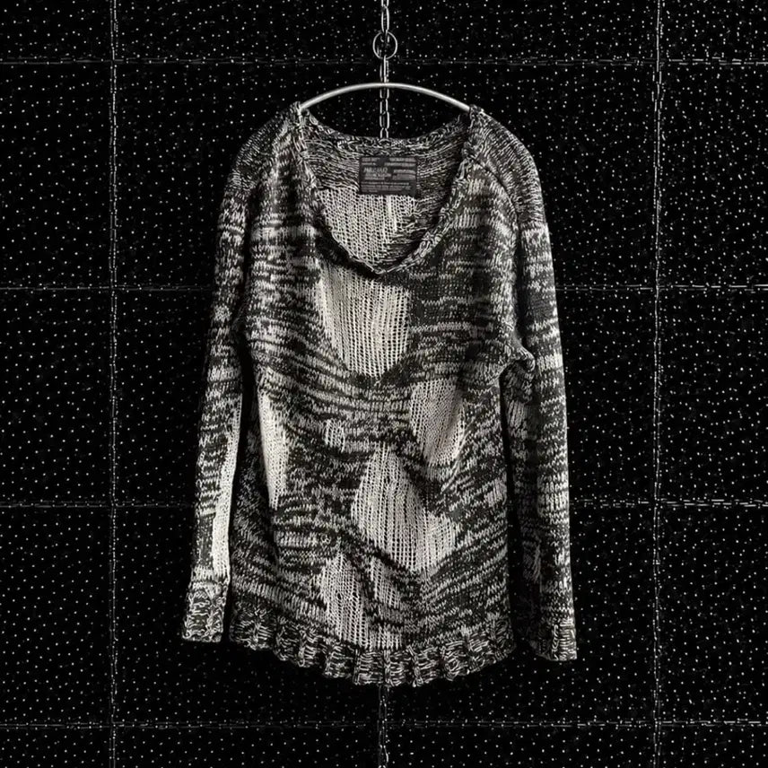 [BUNJANG] Maison Gilfy Distressed Knit / Maison gilfy 디스트레스드 니트