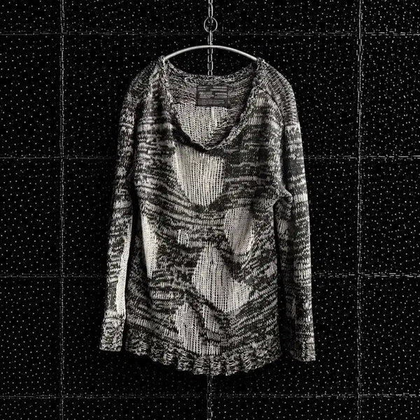 [BUNJANG] Maison Gilfy Distressed Knit / Maison gilfy 디스트레스드 니트