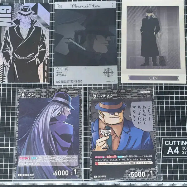 [BUNJANG] Detective Conan Walker Card 5-Piece Bundle Set / [일괄] 명탐정 코난 진 워커 카드 5종