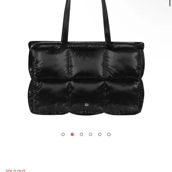 [BUNJANG] Stand Oil Bubble Bag Black / 데일리템 엄청가벼워요) 스탠드오일 버블백 / 블랙