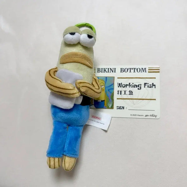 [BUNJANG] Pop Mart Bikini City 1 Working Fish / 팝마트 비키니시티1 일하는 물고기