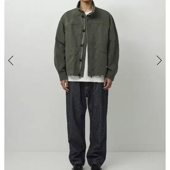 [BUNJANG] Roughside Scout Jacket Dark Olive Size 3 / 러프사이드 스카우트자켓 다크 올리브 3사이즈