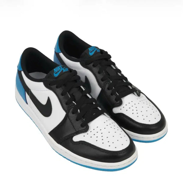 [BUNJANG] Air Jordan 1 Retro Low OG Black & Dark Powder Blue (265mm) / 조던1 레트로 로우 블랙 앤 다크파우더 블루(265mm)