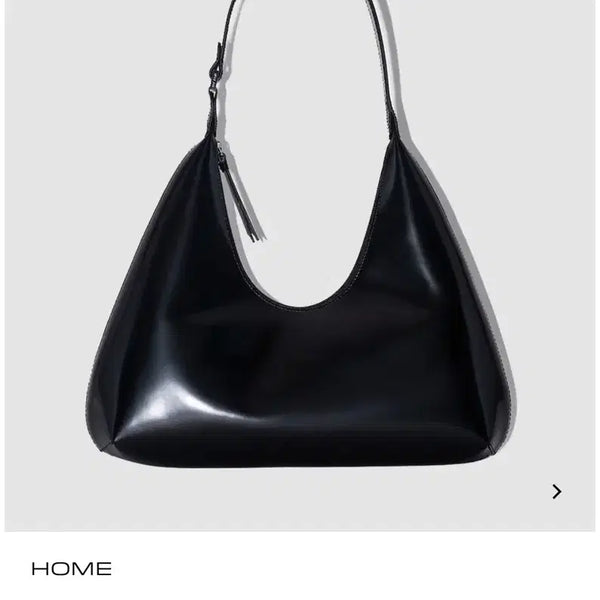 [BUNJANG] By Far Amber Leather Shoulder Bag (Large) / By Far 바이파 엠버 레더 숄더백