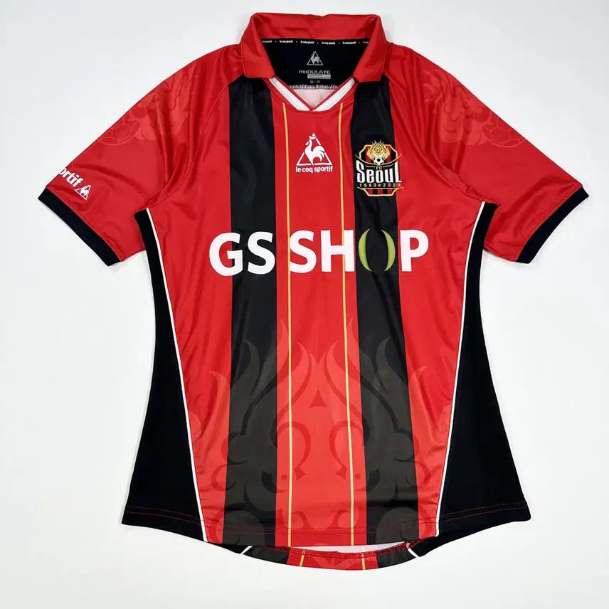 [BUNJANG] Le Coq Sportif FC Seoul 2014 Home Football Jersey (M) / (M) K리그 르꼬끄 FC서울 14시즌 홈 유니폼 노마킹
