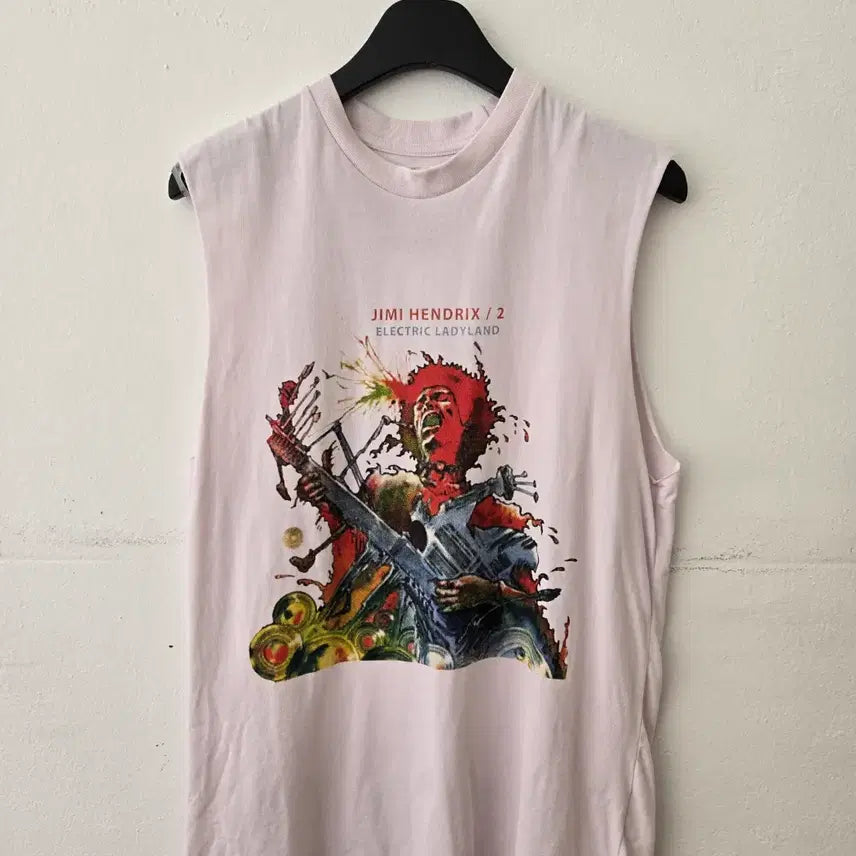 [BUNJANG] Brouhaha Sleeveless Top Pink / 부루하하 슬리브리스