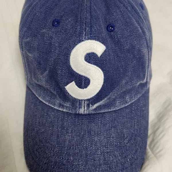 [BUNJANG] Supreme Pigment Canvas S Logo Ball Cap 23ss / 슈프림 피그먼트 캔버스 S로고 볼캡 23ss