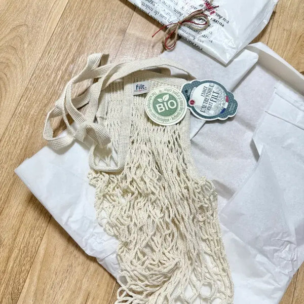 [BUNJANG] Merci Filt Net Bag Ecru / 메르시 구매 새상품 filt 정품 필트 네트백 에코백 에크루 크림