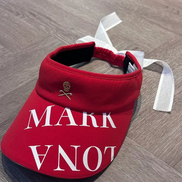 [BUNJANG] Mark & Rona Authentic Women's Ribbon Visor / 마크앤로나 정품 여성 리본 바이저