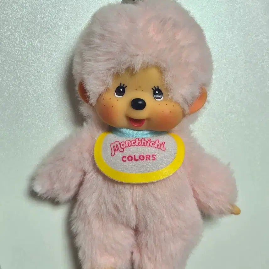 [BUNJANG] Monchhichi Pastel Pink Plush / 몬치치 핑크 분홍 파스텔