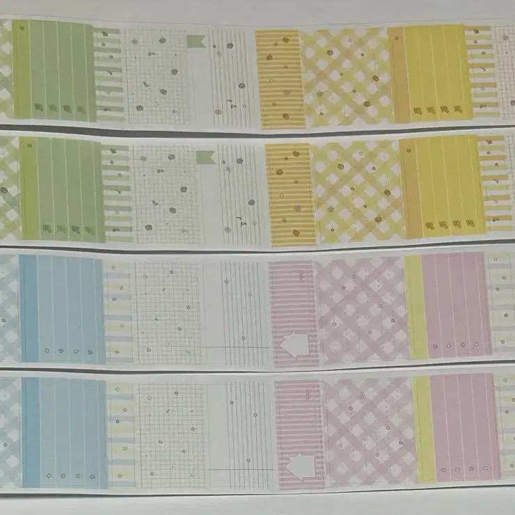 [BUNJANG] Jeje Universe Cute Note & Cozy Note Washi Sticker Set / [마테띵] 제제유니버스 큐트노트, 코지노트 모조지 키스컷 2종 띵