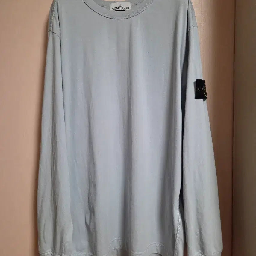 [BUNJANG] Stone Island Sweatshirt Light Blue XL / 스톤아일랜드 맨투맨 라이트블루