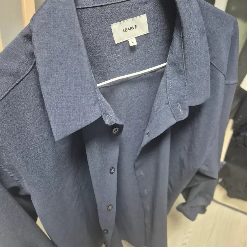 [BUNJANG] Le Havre Lino Like Navy Size L / 르아브 라이크린넨 네이비 L 사이즈