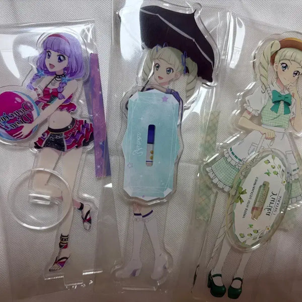 [BUNJANG] Aikatsu! Acrylic Stand - Yuri, Yurika, Rira, Sumire / 아이엠스타 아이카츠 유리 유리카 리라 스미레 아크릴 스탠드 판매