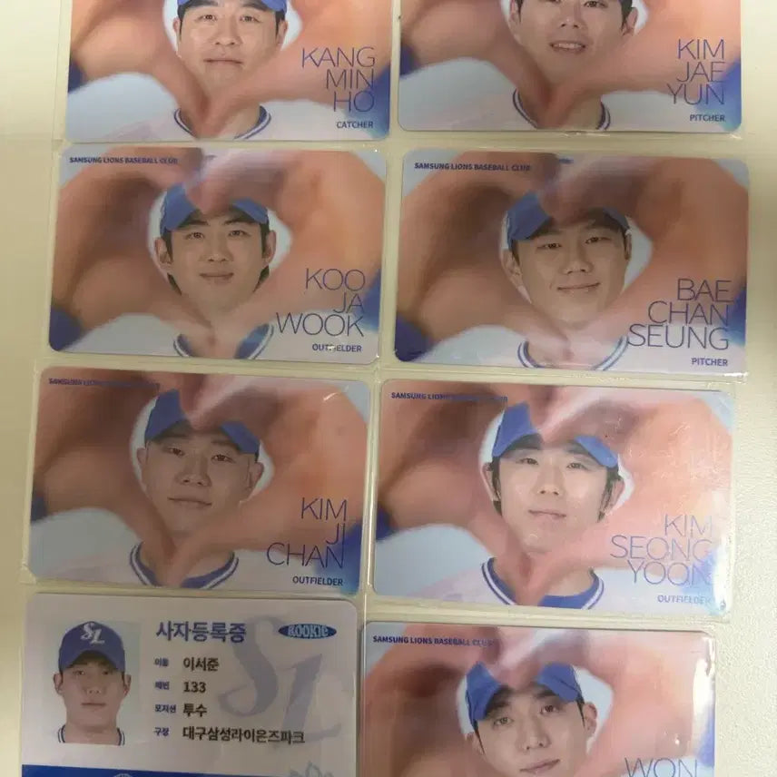 [BUNJANG] Samsung Lions Photocard / 삼성라이온즈 포토카드