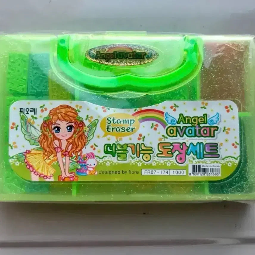 [BUNJANG] Fiore Avatar Stamp Set Classic Stationery / 피오레 아바타 도장세트 고전문구