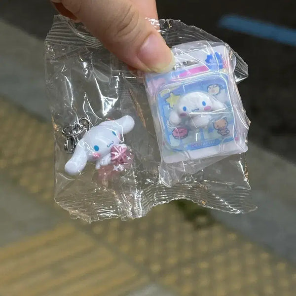 [BUNJANG] Cinnamoroll Gacha Set (Sanrio Package Gacha, Sanrio Starlight Gacha) / 시나모롤 가챠 세트(산리오 패키지 가챠, 산리오 별빛 가챠)