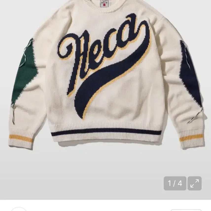 [BUNJANG] Aica White Knit T-Shirt Size S / 에이카화이트 니트티 S사이즈