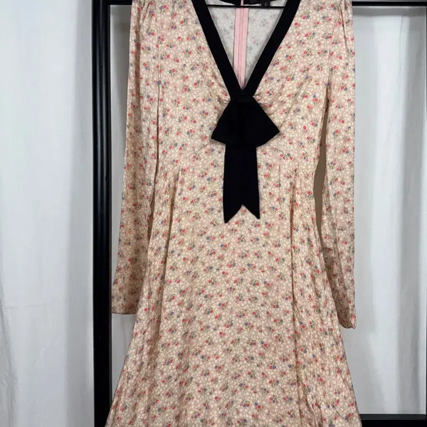 [BUNJANG] Jill Stuart Flower Pattern Dress / 질스튜어트 플라워 패턴 원피스 정품
