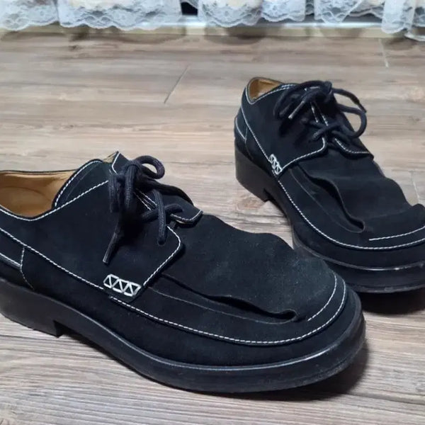 [BUNJANG] JW Anderson Suede Derby Loafers Black Size 43 / 43) jw앤더슨 스웨이드 더비 로퍼