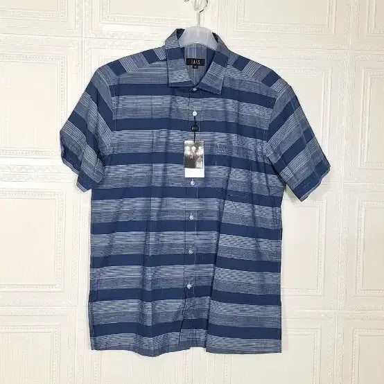 [BUNJANG] Daks Men's Summer Striped Shirt 110 / 새상품 110 닥스 여름남방 110남자여름남방 110남자여름남방 110여름남자와이셔츠