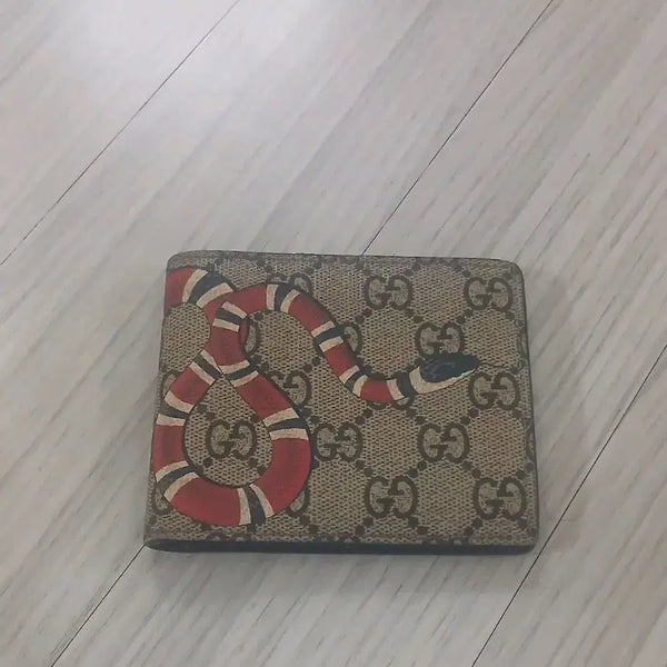 [BUNJANG] Gucci Kingsnake Bi-fold Wallet / 구찌 킹스네이크 반지갑