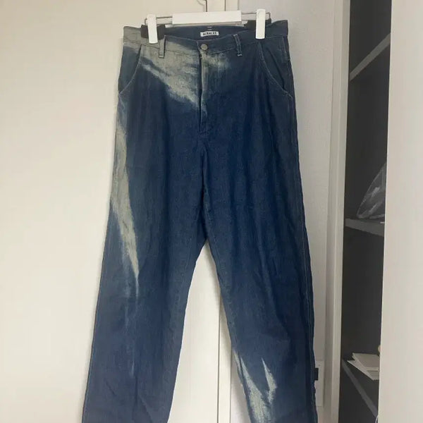 [BUNJANG] Auralee Sunfaded Denim Jeans Size 3 / 오라리 선페이드데님3사이즈 판매합니다
