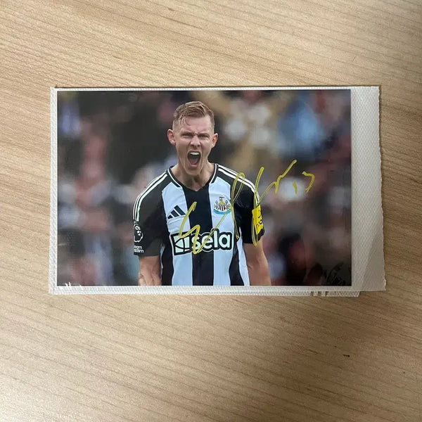 [BUNJANG] Newcastle United Signed Football / 뉴캐슬 크라프트 싸인 포토