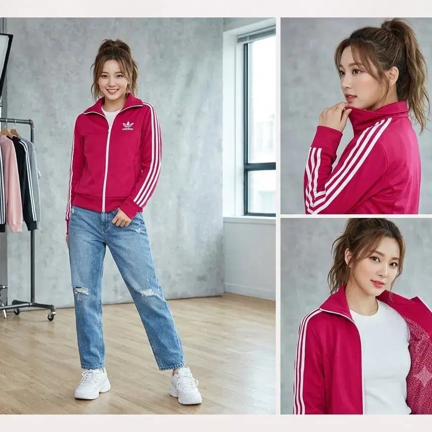 [BUNJANG] Adidas Firebird Track Jacket Women's Size 95 Slim Fit / (무료배송)아디다스 파이어버드 져지 여 95 슬림