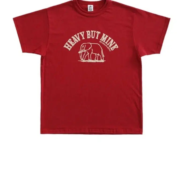 [BUNJANG] L Collection Pieces Red T-shirt / [L]컬렉트피시스 레드반팔