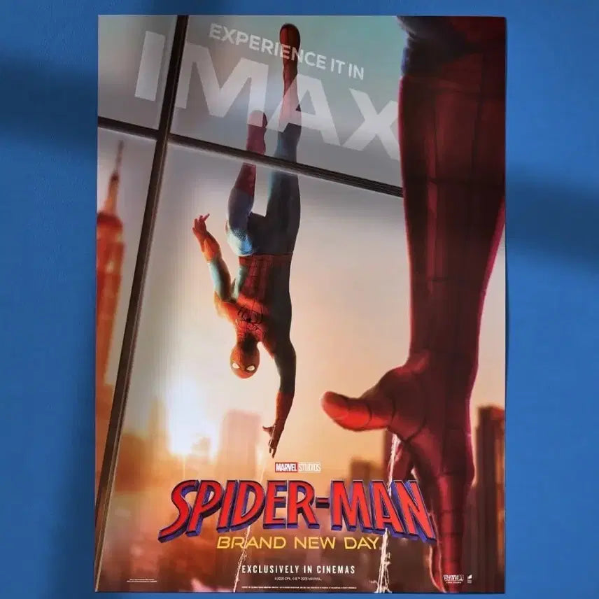[BUNJANG] Spider-Man Brand New Day IMAX Poster / 스파이더맨 브랜드 뉴 데이 IMAX 포스터