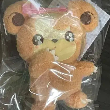 [BUNJANG] Pokemon Center Don't Attack Me Mascot Keyring (Sealed) / 정발 미개봉 돈 어택 미 깜지곰 마스코트 키링 don't attack me 포켓몬센터