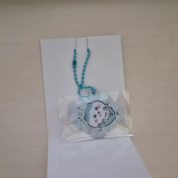 [BUNJANG] Chiikawa Hachiware Fluffy Keychain (Sealed) / 치이카와 베이비 하치와레 푹신 키링 미개봉