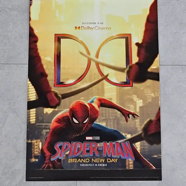 [BUNJANG] Spider-Man Brand New Day Dolby Poster / 스파이더맨 브랜드 뉴 데이 돌비 포스터