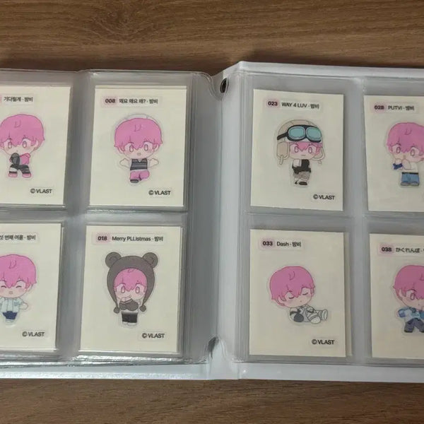 [BUNJANG] PLAVE Bambi GS Ttibu Seal Sticker / 플레이브 밤비 gs 띠부씰 스티커
