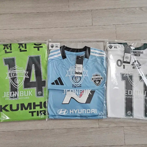 [BUNJANG] Jeonbuk Hyundai 2025 Away Player Version Football Jersey XL / 2025 전북현대 어웨이 유니폼 XL 새제품