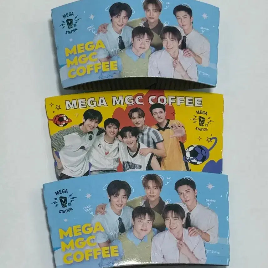 [BUNJANG] EXO Cup Holder Bundle Set / [일괄]메가커피 엑소 컵홀더