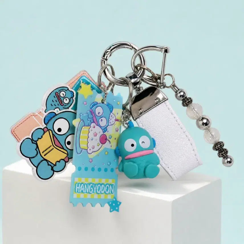 [BUNJANG] Hangyodong Acrylic Figure Keychain / 한교동 차키링 심플 아크릴 피규어