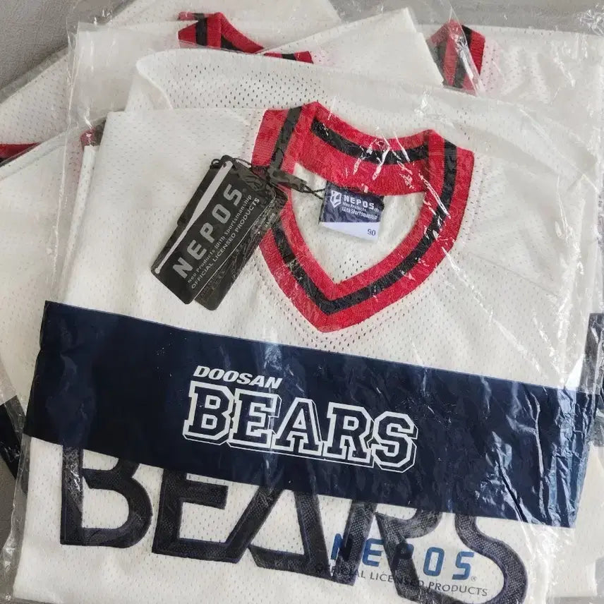 [BUNJANG] Doosan Bears Old Baseball Jersey Unmarked New / 두산 베어스 올드 야구 유니폼 새상품 노마킹