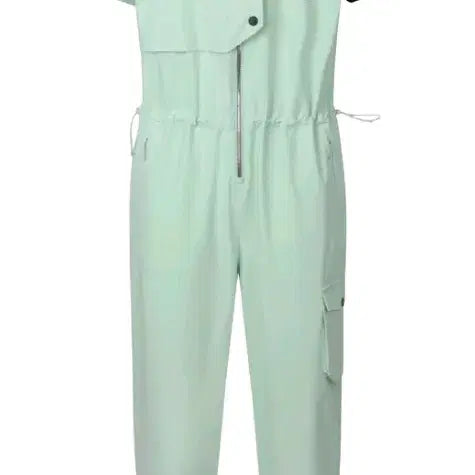 [BUNJANG] Master Bunny Edition Women's Lettering Cuffs Jogger Jumpsuit (New) / 마스터바니 여성 레터링 커프스 조거 점프수트 (새상품)