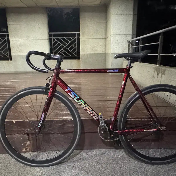 [BUNJANG] Tsunami Pixie Fixed Gear Bicycle (Flame Red) / 불꽃레드 쓰나미픽시 판매합니다(급처)
