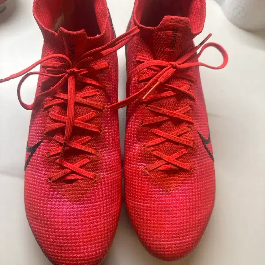 [BUNJANG] Nike Mercurial Superfly 7 FG Elite 265 Soccer Cleats / 나이키 머큐리얼 슈퍼플라이 7 fg 265 엘리트